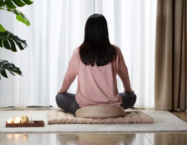 Mira Meditation Cushion - Yoga Pillow for Sitting on the Floor