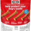 Milk-Bone Brushing Chews Daily Dental Dog Treats, Chicken Flavor, Large, 25 Count