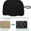 Esme L&H Meditation Cushion, Ventilated 3D Mesh Material Meditation Pillow Machine Washable Zafu Meditation Cushion, Comfy Yoga Pillows for Sitting on Floor for Adults