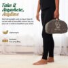 Monk & Llama Meditation Bench - Foldable, Ergonomic, Bamboo Kneeling Stool— Perfect Seiza Bench Meditation Stool Chair for Prayer & Travel - Deeper & Enjoyable Sessions