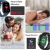 Smart Watch for Women Men(Dial/Answer Calls), 2.0" Fitness Tracker Watch with Heart Rate/Blood Pressure/Blood Oxygen Monitor for Android iOS