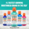TheraBreath Plaque Control Pre-Brush Oral Rinse, Refreshing Mint Flavor, Antigingivitis and Antiplaque Rinse, Dentist Formulated, Alcohol Free, 16 Fl Oz (Pack of 2)