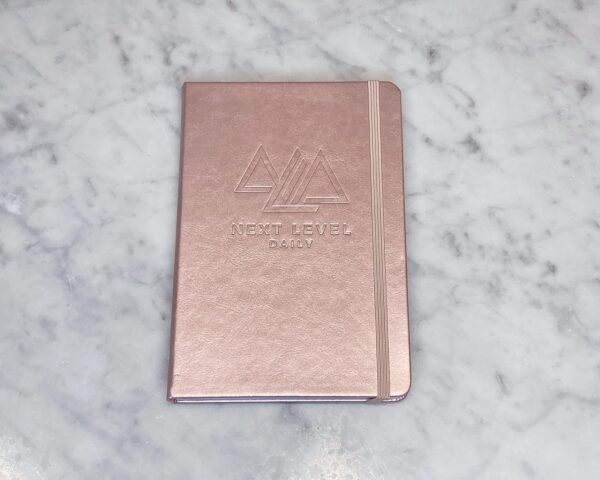 Planner | 90 Day High Performance Daily Action Planner for Productivity, Happiness, Time Management | Habit Tracker, Gratitude Journal – Undated, Hardcover (Rose Gold)
