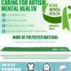Hanaive 150 Pcs Mental Health Awareness Ribbons Green Satin Fabric Ribbons with Safety Pins Mental Health Awareness Items for Charity Public Social Event Welfare Supplies