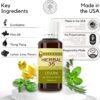 L'eudine Herbal 35 Essential Oil, Soothing and Calming Eucalyptus Essential Oil, Powerful Blend of up 35 Essential Oils for Aromatherapy & Wellness Support - 1fl oz