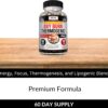 Kaya Naturals Supreme Fat Burner - Weight Loss Pills Women & Men - Appetite Suppressant Supplement - Powerful Thermogenic Diet Pills - Natural Energy Boost Oxy Burn 60 Count
