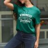 Kindness Shirt for Women Summer Casual Short Sleeve Inspirational Tee Tops