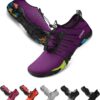 SIMARI Water Shoes for Women Men Barefoot Breathable Quick-Dry Aqua Sports Beach River Hiking Athletic Swim Surf Pool Diving Camping Must Haves Outdoor Gear