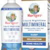MaryRuth Organics Liquid Nighttime Multimineral Sleep Supplement | Sugar Free | Calm Magnesium Citrate| Calcium Magnesium Zinc | Available in 4 Flavors | Vegan | Gluten Free | 32 Servings