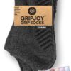 Gripjoy Grip Socks for Women and Men - Non Slip Socks - Yoga Socks with Grippers - Hospital Socks Non Skid - 3 Pairs