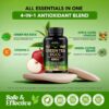 Green Tea Extract Capsules with Green Coffee Beans & Apple Cider Vinegar - Energy & Metabolism Support - Green Tea Supplement 50% EGCG - 20:1 Natural Extract - for Men & Women - 120 Vegan Capsules