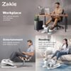 Zakle Under Desk Elliptical Machine, Ellipse Leg Exerciser w/Remote Control & 12 Adjustable Speeds, Noiseless Ellipse Leg Exerciser, Fully Assembled Elliptical Training Machine