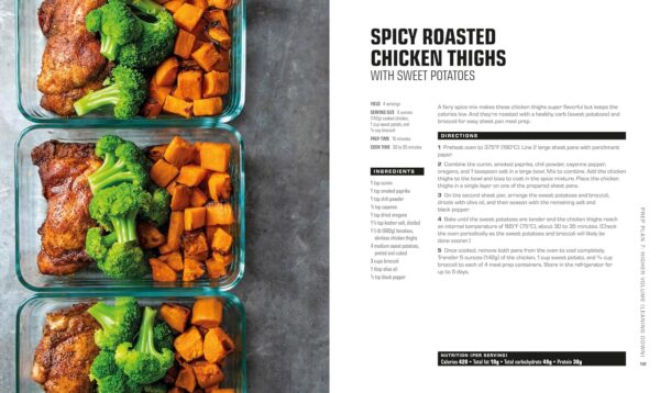 The Bodybuilder's Meal Prep Cookbook: 64 Make-Ahead Recipes and 8 Macro-Friendly Meal Plans (The Bodybuilder's Kitchen)