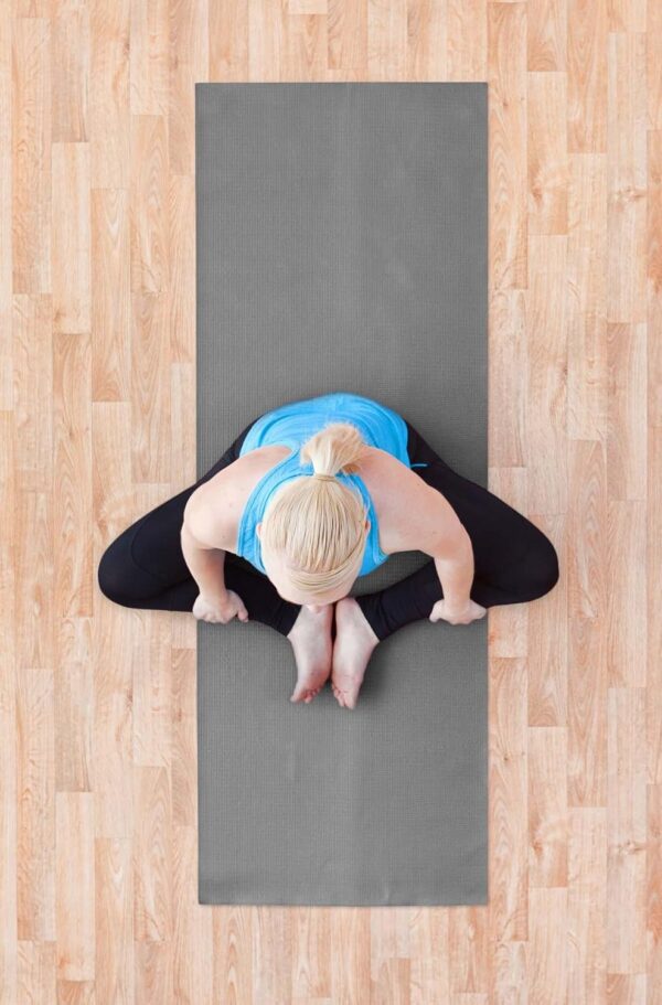 1/4" Thick High Density Deluxe Non Slip Exercise Pilates & Yoga Mat