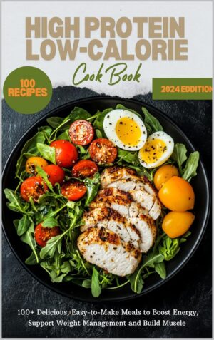 High Protein Low-Calorie Cookbook: 100+ Delicious, Easy-to-Make Meals to Boost Energy, Support Weight Management and Build Muscle