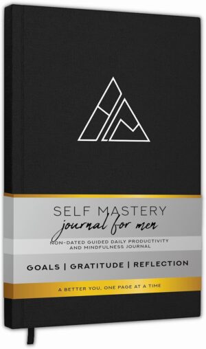 Self-Mastery Journal for Men - Gratitude Journal – 5 Minute Journal - Reflection Manifestation Journal for Mindfulness – Self Care Journal – Goal/Guided Gratitude Journal for Women & Men