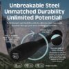 Retrospec Grip Steel Club Strength Training, Rehabilitation, Stretching, Conditioning and Rotational Training - 5, 10, 15lb Options for Women & Men