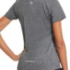 BALEAF Women's Short Sleeve Running Workout Shirts Athletic Tops Lightweight Quick Dry Training Yoga Crewneck
