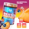 BPI Sports BCAA Powder - Best Aminos, Post Workout Recovery Drink with Glutamine, Branched Chain BCAAs Amino Acids, Hydration & Recovery, 25 Servings, Plumberry Flavor
