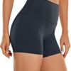 812vztLvz-L._AC_SL1500_.jpg CRZ YOGA Womens Butterluxe Biker Shorts 4'' - High Waisted Booty Workout Volleyball Yoga Spandex