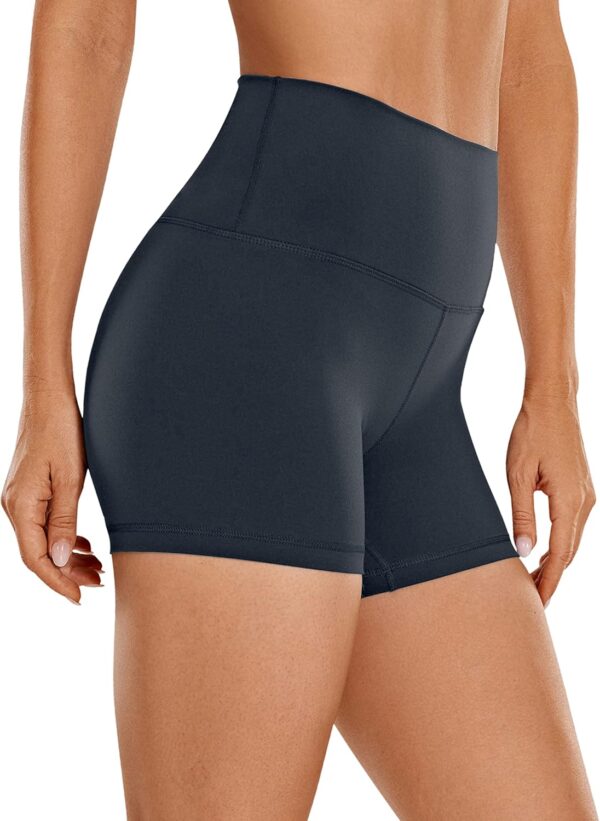 812vztLvz-L._AC_SL1500_.jpg CRZ YOGA Womens Butterluxe Biker Shorts 4'' - High Waisted Booty Workout Volleyball Yoga Spandex