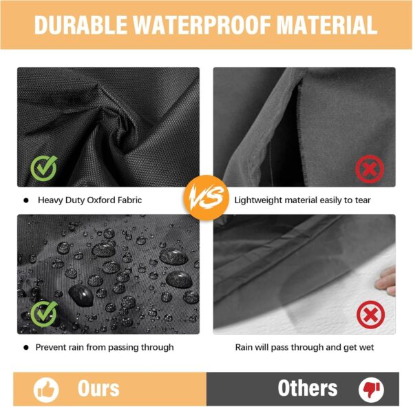 812yqGAu-oL._AC_SL1500_.jpg Tonhui Exercise Bike Cover, Upright Indoor Cycling Protective Cover Dustproof Waterproof Cover Ideal for Indoor Or Outdoor Use