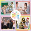 Yinder 24 Pcs Employee Appreciation Sticky Notes Thank You Gifts Bulk Note Pads with Sayings Teacher Gift Mini Pocket Inspirational Notepads for Coworker Office Supply 3 x 3''(Pastel,Thanks)