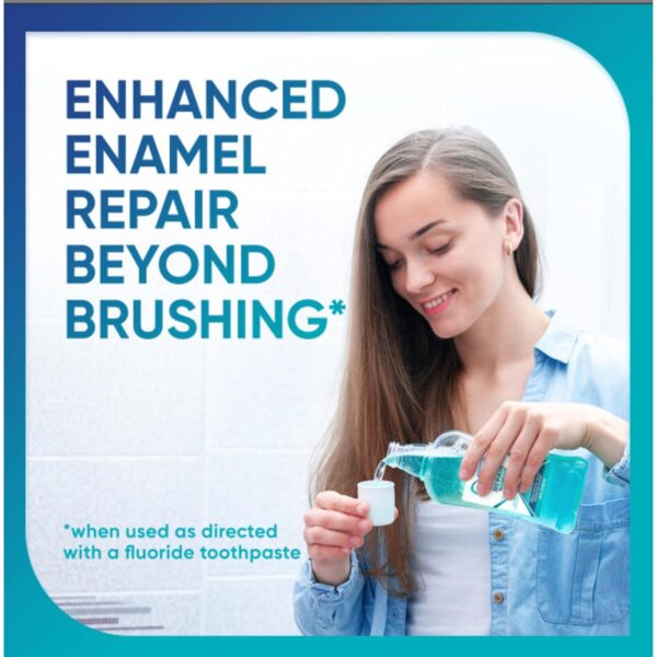 Sensodyne Pronamel Intensive Enamel Repair Alcohol-Free Mouthwash to Help Actively Repair Enamel and Protect Against Cavities, Extra Fresh, 3 x 16.9 fl oz