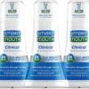 SmartMouth DDS Activated Clinical Mouthwash - Adult Mouthwash for Fresh Breath - Clinical Strength Mouthwash for Gum Health, Gingivitis & More - Clean Mint Flavor, 16 fl oz (3 Pack)