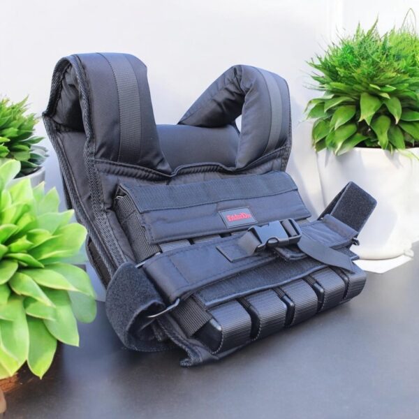 Adjustable Weighted Vest for Men and Women 25LBS | 35LBS Weighted Vest Woman, Weighted Vest Men, Weight Vest for Walking, Rucking Vest for Men and Women, Strength Training Weight Vests