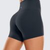 813I1pO1CEL._AC_SL1500_.jpg CRZ YOGA Womens Butterluxe Biker Shorts 4'' - High Waisted Booty Workout Volleyball Yoga Spandex