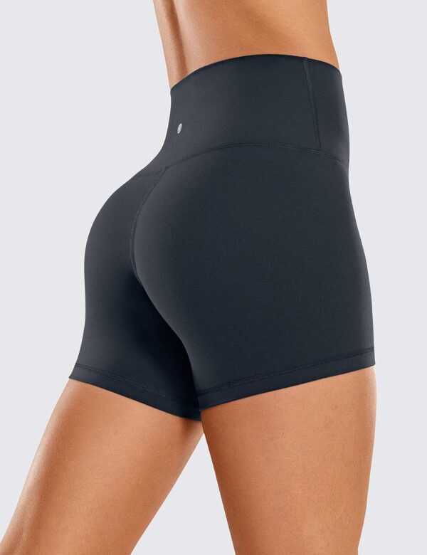 813I1pO1CEL._AC_SL1500_.jpg CRZ YOGA Womens Butterluxe Biker Shorts 4'' - High Waisted Booty Workout Volleyball Yoga Spandex