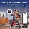 Sunny Health & Fitness 2-in-1 Advanced Cadence/RPM + Speed Sensor, Cadence Sensor Bluetooth ANT+ for Indoor/Outdoor Bikes, Magnet-Less Design for Outdoor Cycles, Exercise Bikes, and More - CB110S