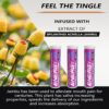 Xero Picks Energy Infused Flavored Toothpicks with Caffeine, B12 and B6-60 Picks (3 Pack) (Grape)