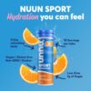 Nuun Sport Electrolyte Tablets - Dissolvable in Water, Orange, 5 Essential Electrolytes for Hydration, 1g Sugar Drink Mix, Vegan, Non-GMO, 8 Pack (80 Total Servings)