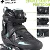 Men's Adult Inline Skate - Micro Delte High Performance Roller Skates Blades for Men, Indoor Outdoor and Fitness Black