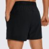 CRZ YOGA Men's Linerless Workout Shorts - 5'' Lightweight Quick Dry for Running Sports Athletic Gym with Pockets