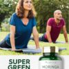 Carlyle Moringa Oleifera | 180 Capsules | Non-GMO and Gluten Free Supplement | Complete Green Superfood | from Moringa Leaf Powder