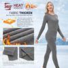 814I3SrZgoL._AC_SL1500_.jpg Thermal Underwear for Women, Winter Warm Base Layer Compression Set, Fleece Lined Long Johns Running Skiing