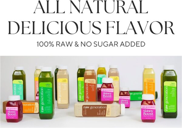 Raw Generation 7-Day Maintenance Program - Post-Cleanse Weight Management System | Natural Gut Detox | Sustainable Support of Cleanse Results | Improve Digestion & Eliminate Bloating