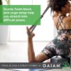 Gaiam Yoga Block - Supportive Latex-Free Eva Foam - Soft Non-Slip Surface with Beveled Edges for Yoga, Pilates, Meditation - Yoga Accessories for Stability, Balance, Deepen Stretches
