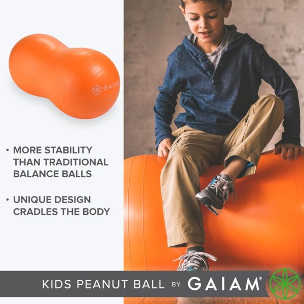 Active Seat Peanut Shaped Bounce Desk Chair -Exercise Yoga Balance Sitting Ball - Sensory Toys- Flexible Seating, Wiggle Seat for Boys and Girls