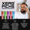 Xero Picks Energy Infused Flavored Toothpicks with Caffeine, B12 and B6 (Variety Pack, 20 Count (Pack of 5))