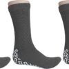 NOBLES HEALTH CARE PRODUCT SOLUTIONS Pack of 3 Pairs - XXXL Wide Non-Skid Slipper Socks for People W/Swollen feet Diabetes
