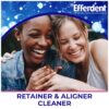 Efferdent Retainer Cleaning Tablets, Denture Cleanser Tablets for Dental Appliances, Complete Clean, 102 Tablets