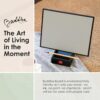The Original Buddha Board Art Set: Water Painting w/ Bamboo Brush & Stand for Mindfulness Meditation – Inkless Drawing Board - Painting & Art Supplies – Ideal Relaxation Gifts for Women or Men