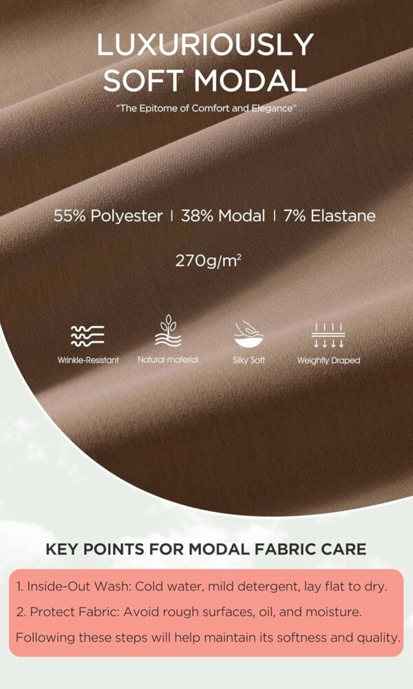 ODODOS Modal Soft Long Sleeve Cropped Sweatshirts for Women Oversized Crew Neck Pullover Crop Top