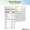 Fit & Lean Meal Shake, Fat Burning Meal Replacement, Protein, Fiber, Probiotics, Vanilla, 1lb, 10 Servings Per Container
