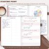 Clever Fox Self-Care Journal – Daily Reflection Notebook – Mental Health & Personal Development Planner, Meditation & Mood Log, A5 (Dark Terracotta)