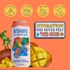 Leisure Project Electrolyte Refresher, Tropical Mango (16oz Cans, 12 Pack) Mango Hydration Drink w/Magnesium & Ashwagandha For Mood & Stress Support, Low Sugar Drink w/Real Fruit, Vitamins & Minerals